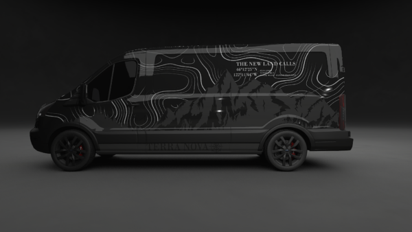 Terra Nova Night Edition vehicle wrap design