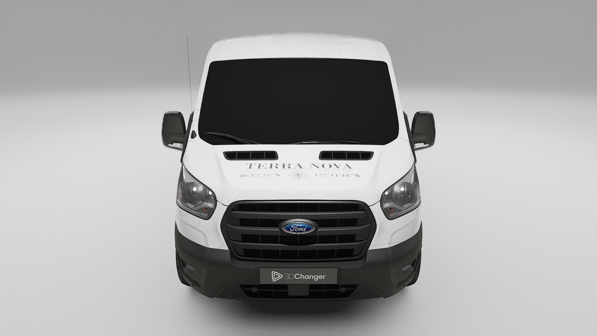 Terra Nova Snow Edition vehicle wrap design